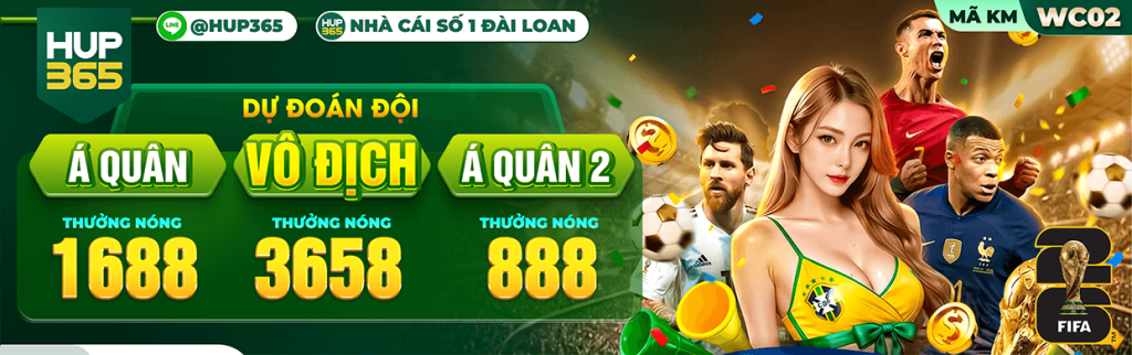dự đoán World Cup 2026 tại Hup365