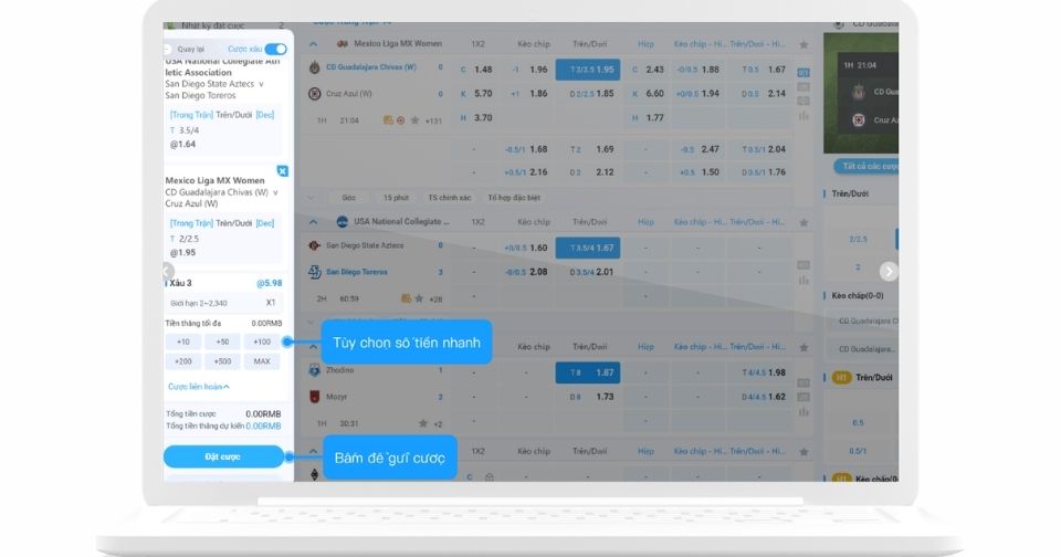 hướng dẫn cược xâu Hup365